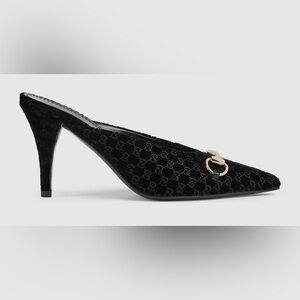 In the Styles of Gucci Women's Mule w/Horsebit - Size 38